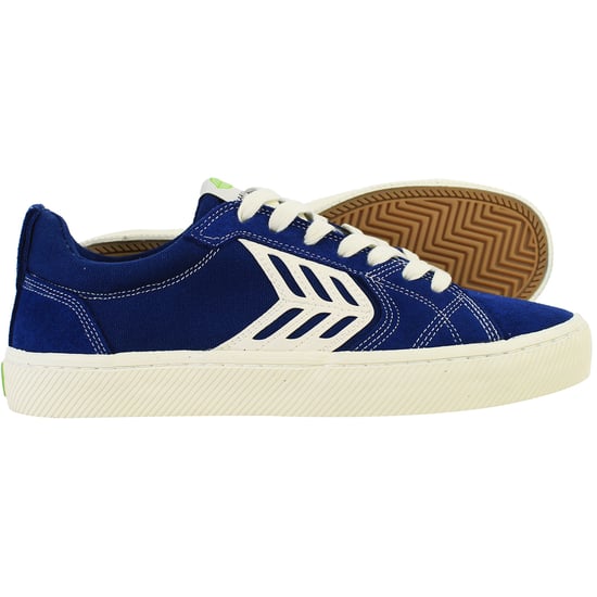 Cariuma Catiba Pro Skate Unisex Blue Plimsolls - Image 4