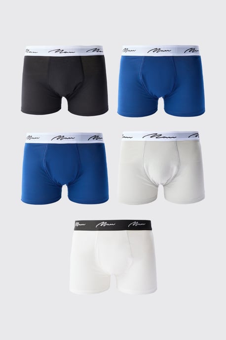 7 Pack Mixed Colour Man Trunks - Image 1