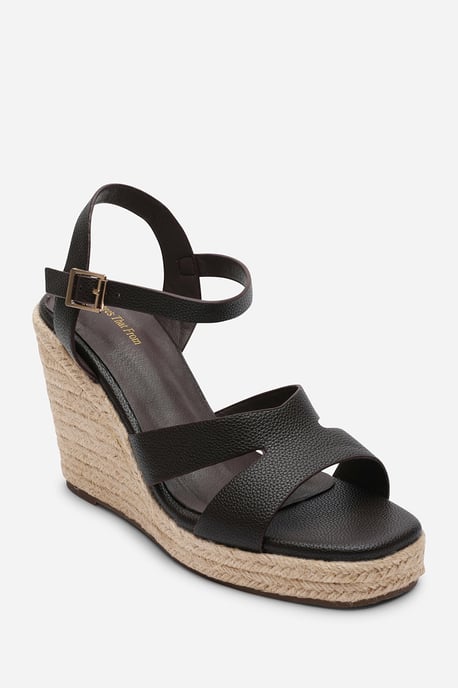 Where's That From Womens Sansa Double Strap Espadrille Wedge - Image 3