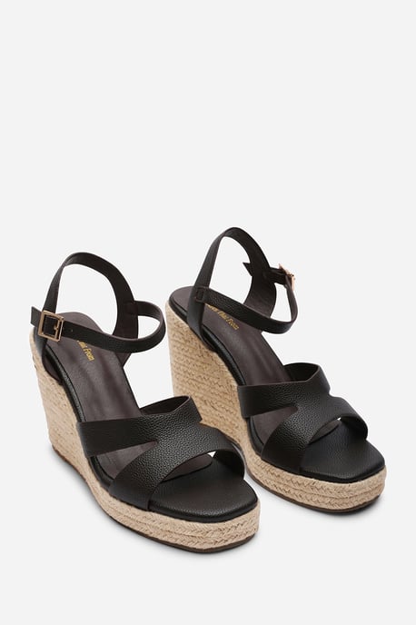 Where's That From Womens Sansa Double Strap Espadrille Wedge - Image 4