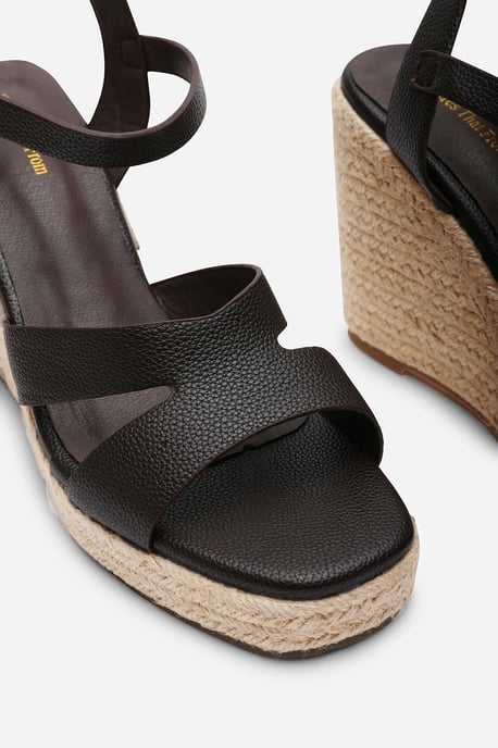 Where's That From Womens Sansa Double Strap Espadrille Wedge - Image 5
