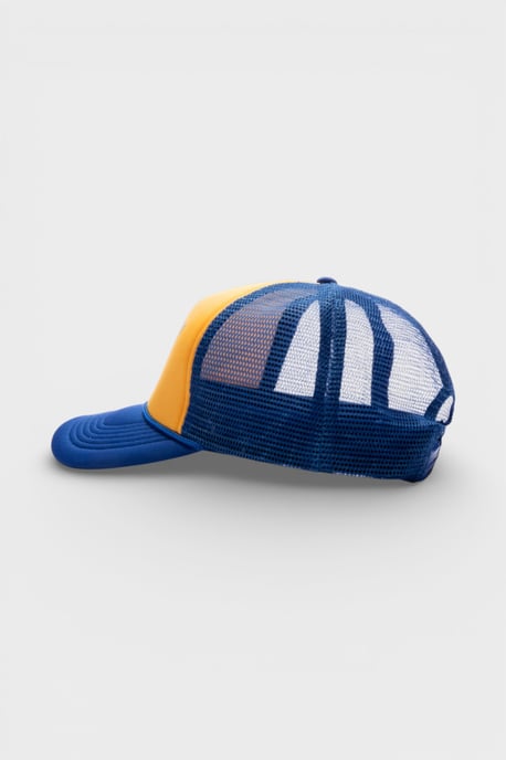 Gallery Dept. GD Logo Trucker Cap Yellow and Navy - Image 4