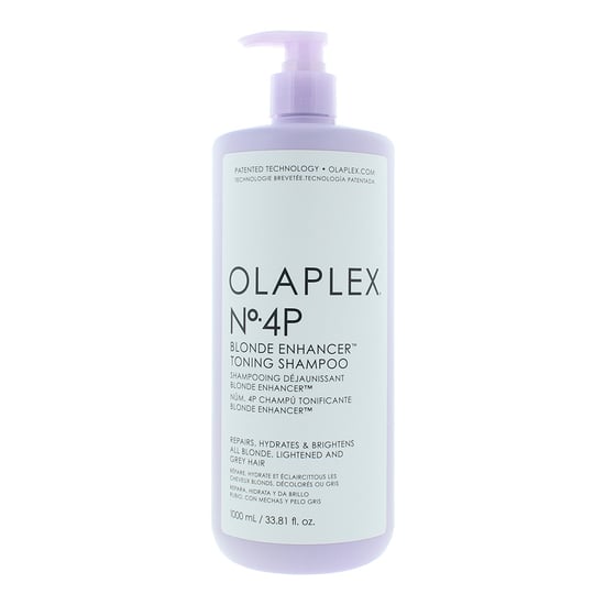 Olaplex No.4P Blonde Enhancer Toning Shampoo 1000ml - Image 1