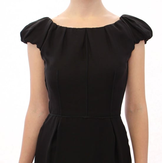 Dolce Gabbana Maxiklänning Båtinspirerad Halsringning Korta Ärmar - Image 4