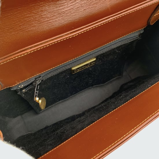 Dior Vintage leren schoudertas - Image 6