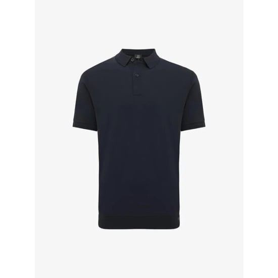 Genti Polo 2 buttons ss navy - Image 1