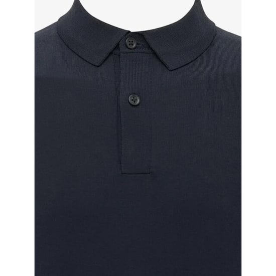 Genti Polo 2 buttons ss navy - Image 2