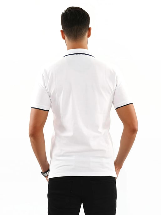 U.S. POLO ASSN. Men's Classic Fit Polo Shirt met korte mouwen gemaakt van katoenen elastaan - Image 5