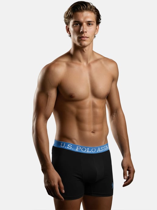 U.S. POLO ASSN. Heren Boxershorts 5-pack in katoenen elastaan - Image 2
