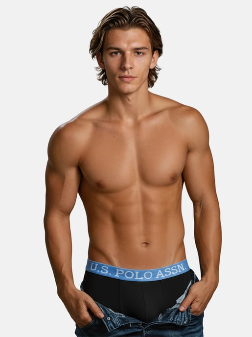 U.S. POLO ASSN. Heren Boxershorts 5-pack in katoenen elastaan - Image 3