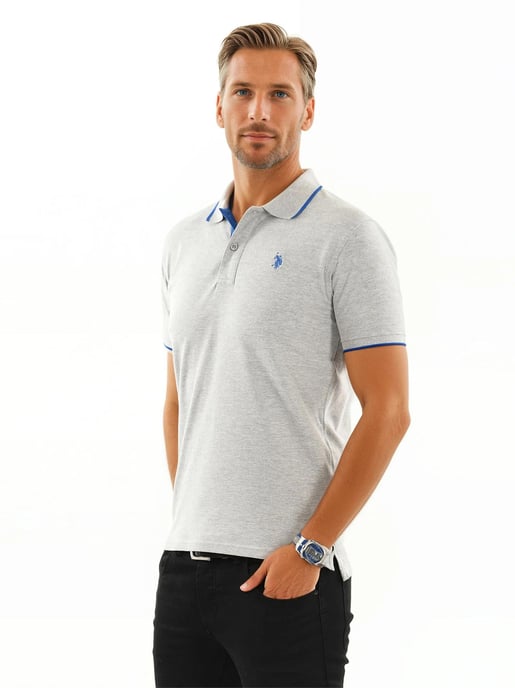 U.S. POLO ASSN. Men's Classic Fit Polo Shirt met korte mouwen gemaakt van katoenen elastaan - Image 4
