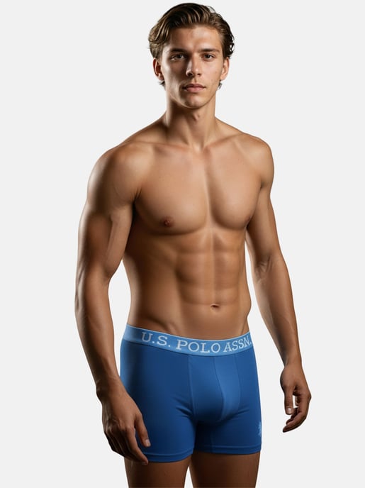 U.S. POLO ASSN. Heren Boxershorts 5-pack in katoenen elastaan - Image 2