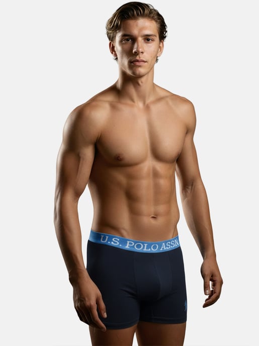 U.S. POLO ASSN. Heren Boxershorts 5-pack in katoenen elastaan - Image 2