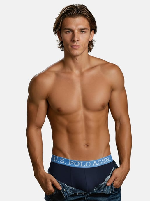 U.S. POLO ASSN. Heren Boxershorts 5-pack in katoenen elastaan - Image 3