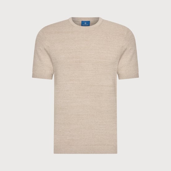 Blue Industry Luxe knitted t-shirt | - Image 2