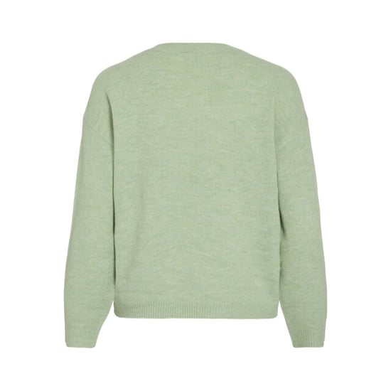 Vila Viliga ls o-neck knit top noos mint - Image 6