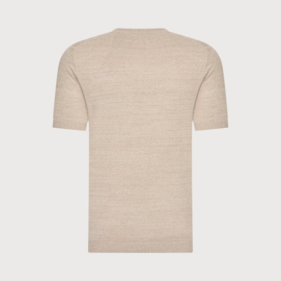 Blue Industry Luxe knitted t-shirt | - Image 3