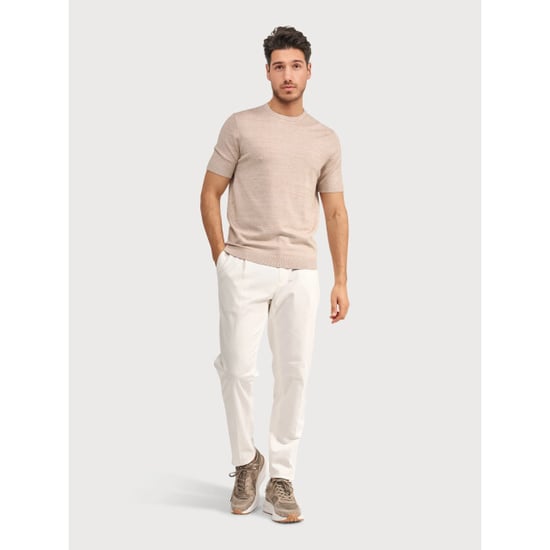 Blue Industry Luxe knitted t-shirt | - Image 4