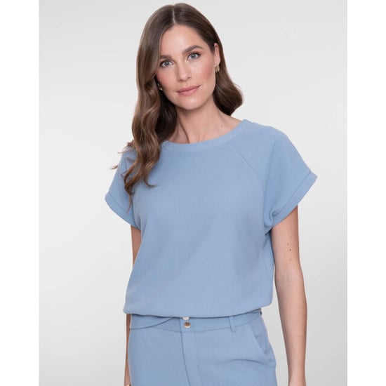 Geisha sweater short sleeves comfy 62053-21 635 jeans blue - Image 2