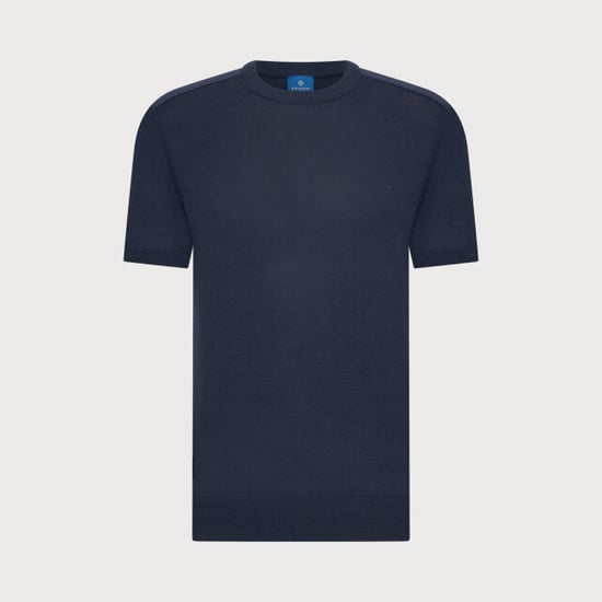 Blue Industry Het gebreide t-shirt | - Image 5