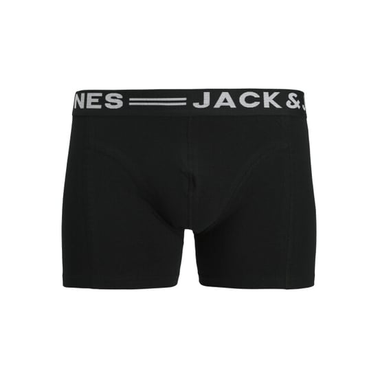 Jack & Jones Heren boxershorts trunks sense 3-pack effen grijs/blauw/zwart - Image 2