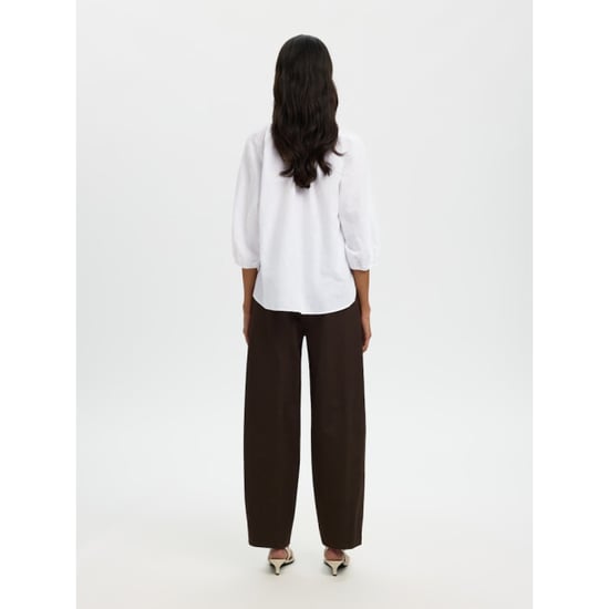 Selected Femme slwcleo-alberta linen blend shirt n 16099877 bright white - Image 6