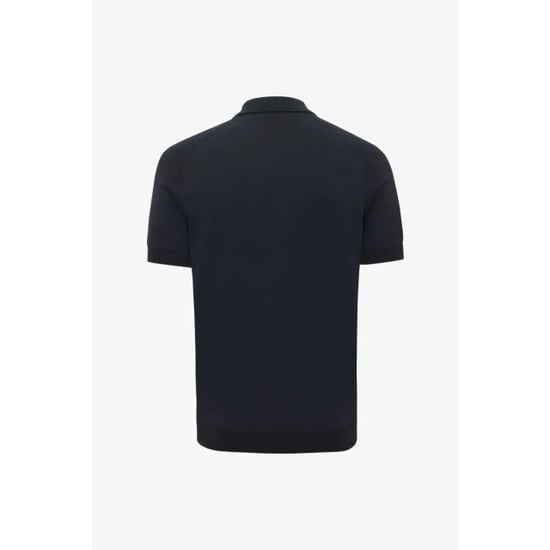 Genti Polo rib zip dark - Image 3
