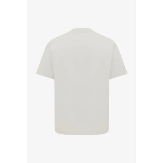 Genti Relaxed fit cotton tee off - Image 2