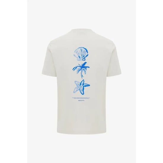 Genti Tee back print sea off - Image 1