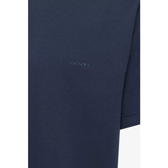 Genti Relaxed fit cotton tee dark - Image 3
