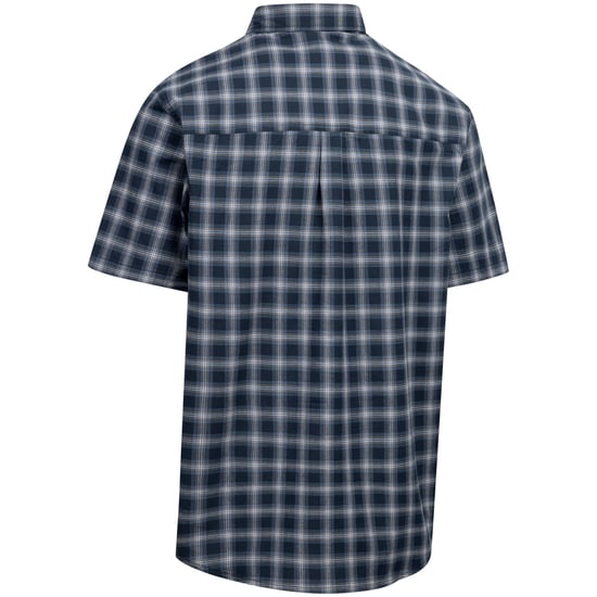 Trespass Heren Barry Korte Mouwen Shirt (Marineblauw) - Image 2