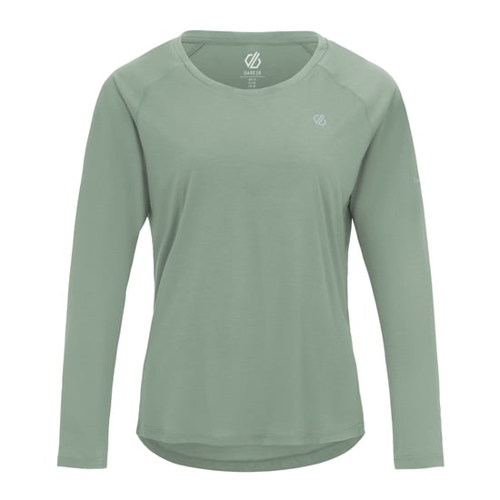 Dare 2B Dames Serenity Langetermijn T-Shirt (Glacier Groen) - Image 1