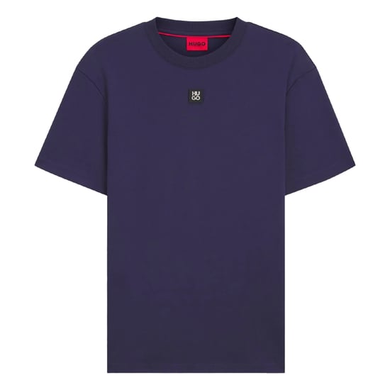 Hugo Heren Dalile Stacked T-shirt (Marine) - Image 1