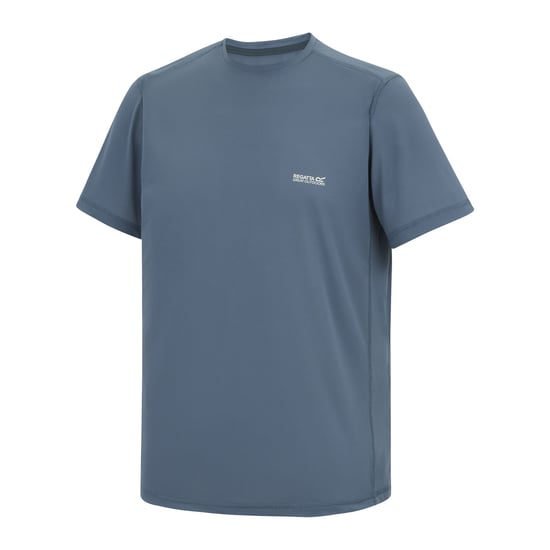 Regatta Mannen Fingal Stretch T-Shirt (China Blauw) - Image 3