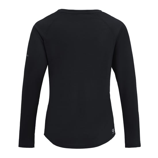 Dare 2B Dames Serenity Lange Mouwen T-shirt (Zwart) - Image 2