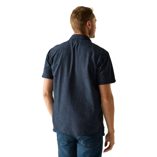Regatta Heren Mindano Textuurshirt (Nachtlucht) - Image 5