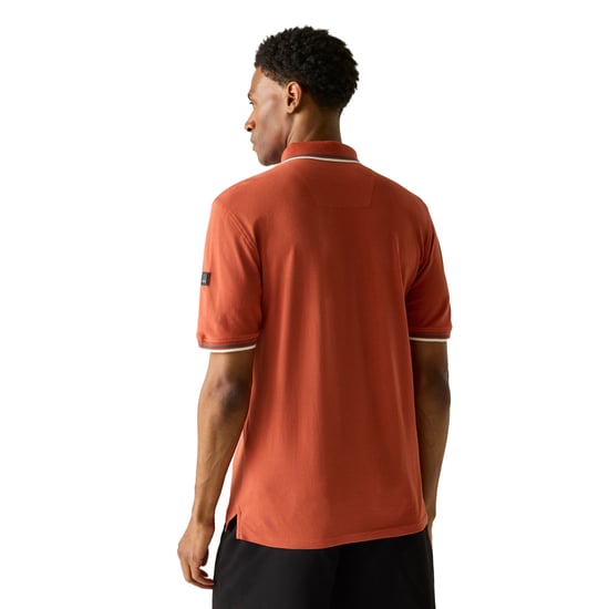 Regatta Heren Adryan Poloshirt (Baksteen) - Image 4