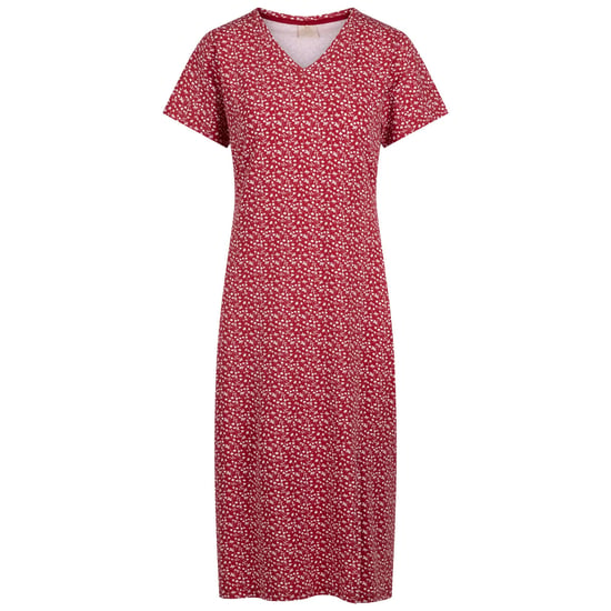 Trespass Dames Lula Midi Jurk (Kersenrood) - Image 1