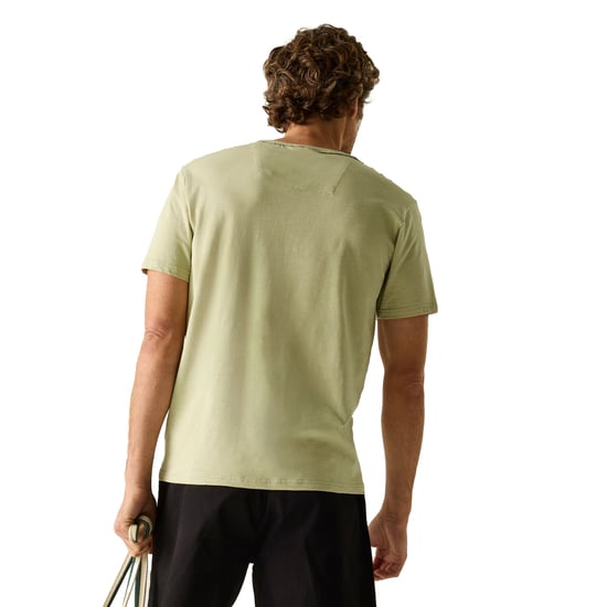 Regatta Heren Finlo Logo T-Shirt (Abbeystone) - Image 4
