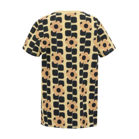 Regatta Dam Orla Kiely Blommor T-shirt (Monokrom) - Image 2