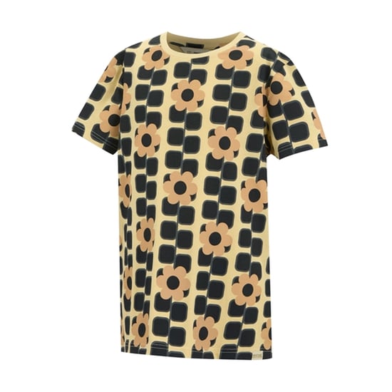 Regatta Dam Orla Kiely Blommor T-shirt (Monokrom) - Image 3