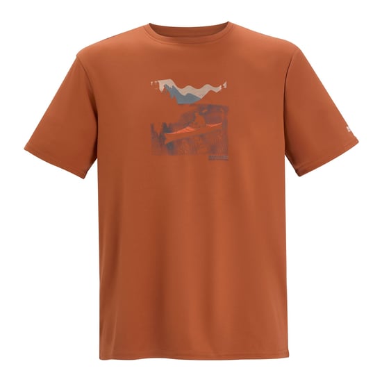 Regatta Mens Fingal Boat T-Shirt (Brick Red) - Image 1