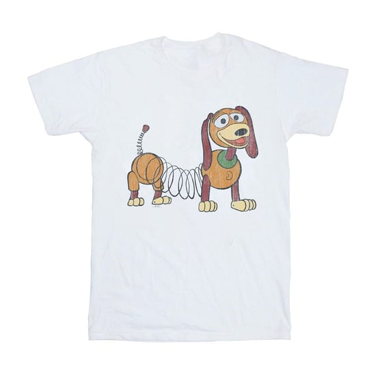 Disney Jongens Toy Story 4 Slinky Pose T-Shirt (Wit) - Image 1