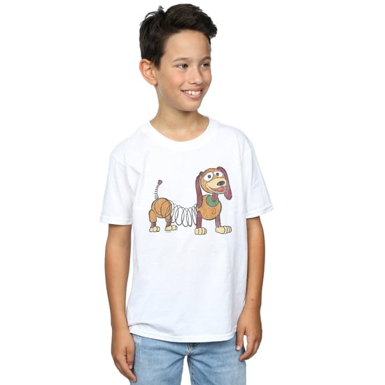 Disney Jongens Toy Story 4 Slinky Pose T-Shirt (Wit) - Image 3