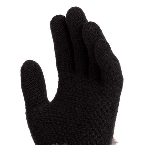 Trespass Gebreide Lunark Handschoenen voor Kinderen/Kinderen (Donkergrijs) - Image 2
