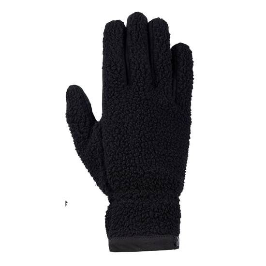 Trespass Volwassen uniseks Ainslee Sherpa Fleece Handschoenen (Zwart) - Image 1