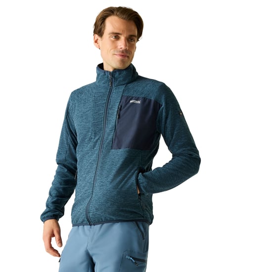 Regatta Heren Scaris Volledige Rits Fleece Jacket (Nachtlucht) - Image 4