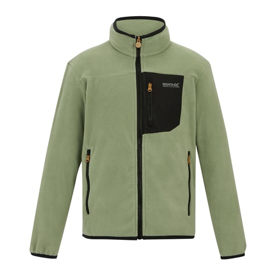 Regatta Kinder/Kids Frankie Full Zip Fleecejack (Salie Groen) - Image 1