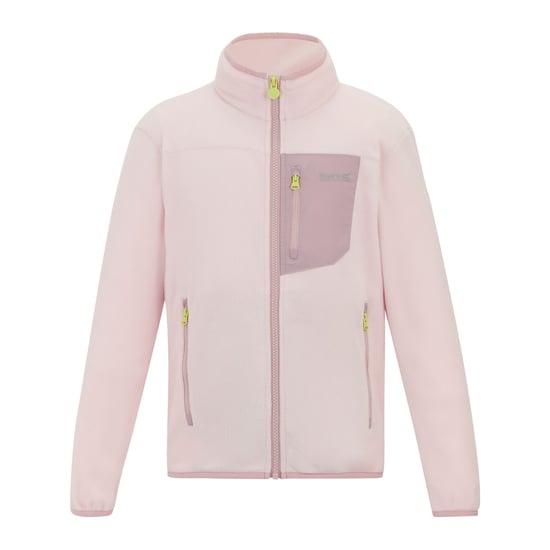 Regatta Kinder/Kids Frankie Full Zip Fleecejack (Roze waas) - Image 1