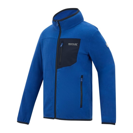 Regatta Kinder/Kids Frankie Full Zip Fleecejack (Olympisch Blauw) - Image 3